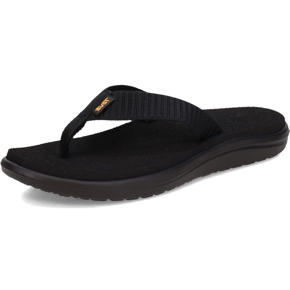 Teva Classic Black Thong Sandals